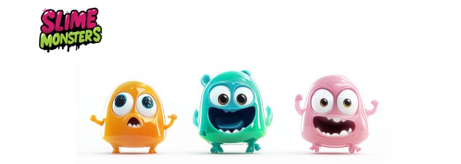 Colorful Slime Characters